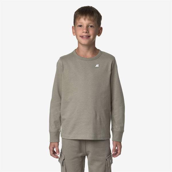 K Way P. MICK FLEECE PEACH GREEN OAK