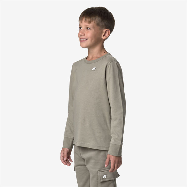 K Way P. MICK FLEECE PEACH GREEN OAK