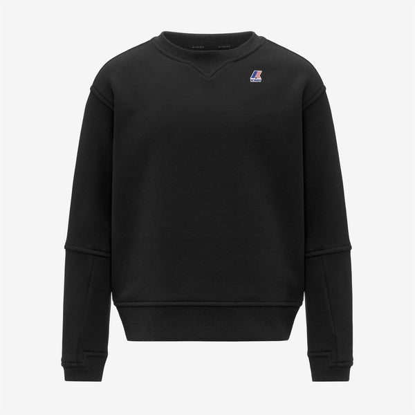 k way P. NAEL BRUSHED PC BLACK PURE