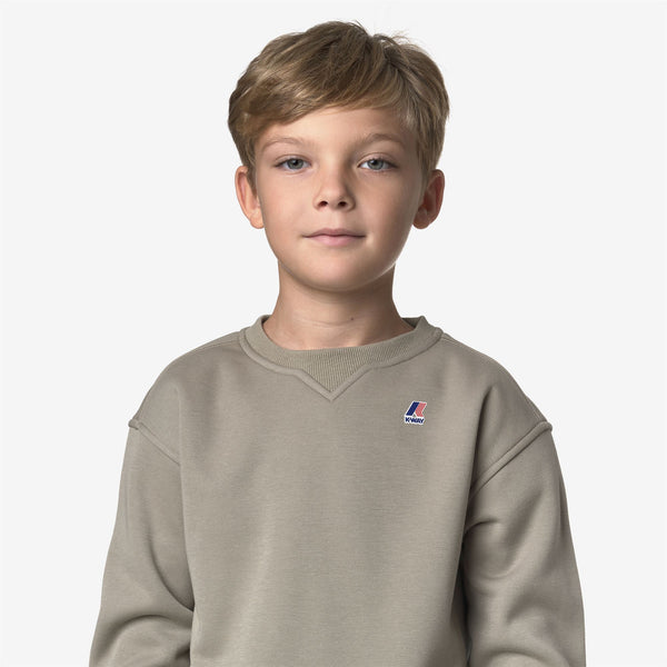 K Way P. NAEL BRUSHED PC GREEN OAK