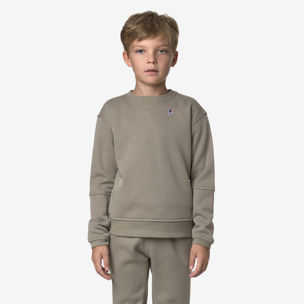 K Way P. NAEL BRUSHED PC GREEN OAK