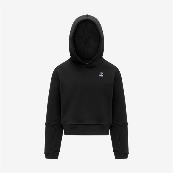 k way P. NINETTE BRUSHED PC BLACK PURE