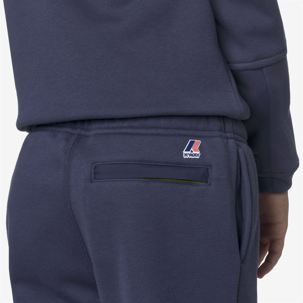 K Way P. PHILBERT BRUSHED PC BLUE DEEP COBALT