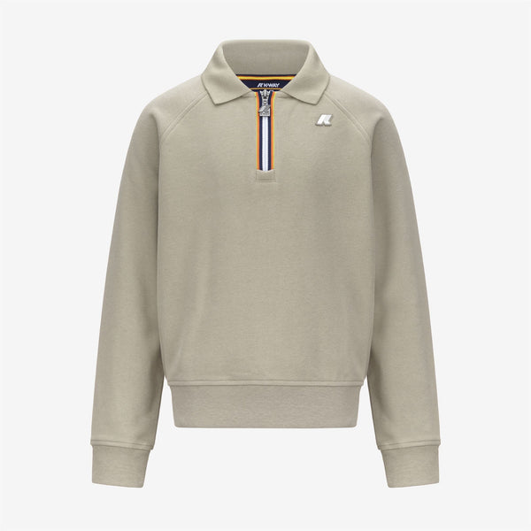 k way P. POQ FLEECE PEACH GREEN OAK