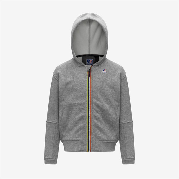 k way P. PROS BRUSHED PC GREY MELANGE MID