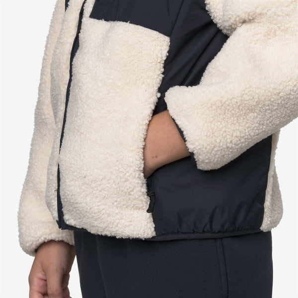 K Way P. SAMSON 4.0 ORSETTO BLUE DEPTH-ECRU