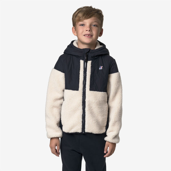 K Way P. SAMSON 4.0 ORSETTO BLUE DEPTH-ECRU