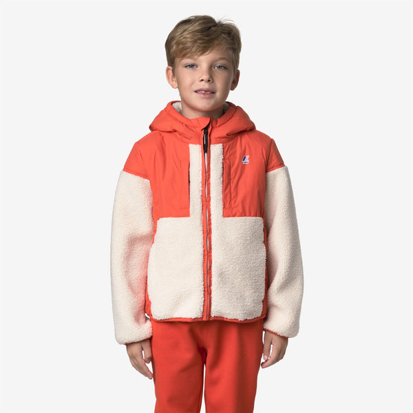 K Way P. SAMSON 4.0 ORSETTO ORANGE FIESTA-ECRU