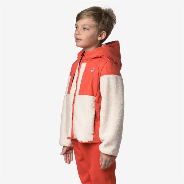 K Way P. SAMSON 4.0 ORSETTO ORANGE FIESTA-ECRU