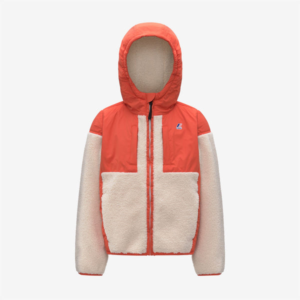 k way P. SAMSON 4.0 ORSETTO ORANGE FIESTA-ECRU