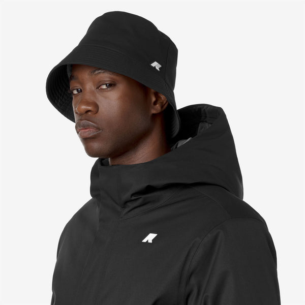 K Way PASCALLE TWILL MARMOTTA BLACK P-BLUE A