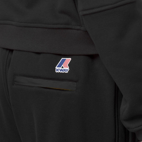 K Way PHILBERT BRUSHED PC EAST BLACK PURE