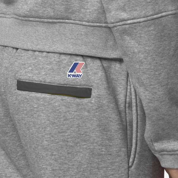 K Way PHILBERT BRUSHED PC GREY MELANGE MID