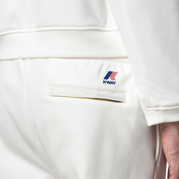 K Way PHILBERT BRUSHED PC WHITE GARDENIA