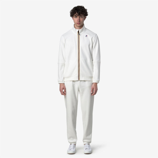 K Way PHILBERT BRUSHED PC WHITE GARDENIA