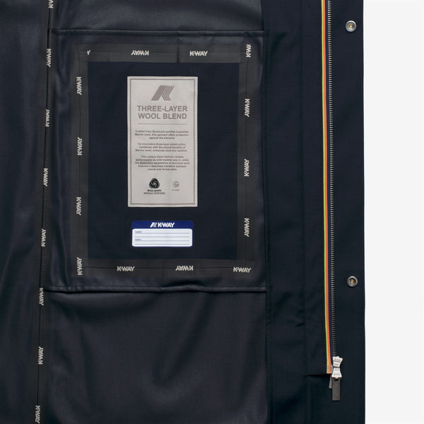 K Way POIROL 3L WOOL BLUE DEPTH COMBO