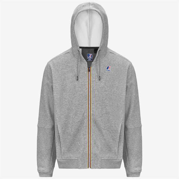 k way PROSPER BRUSHED PC GREY MELANGE MID