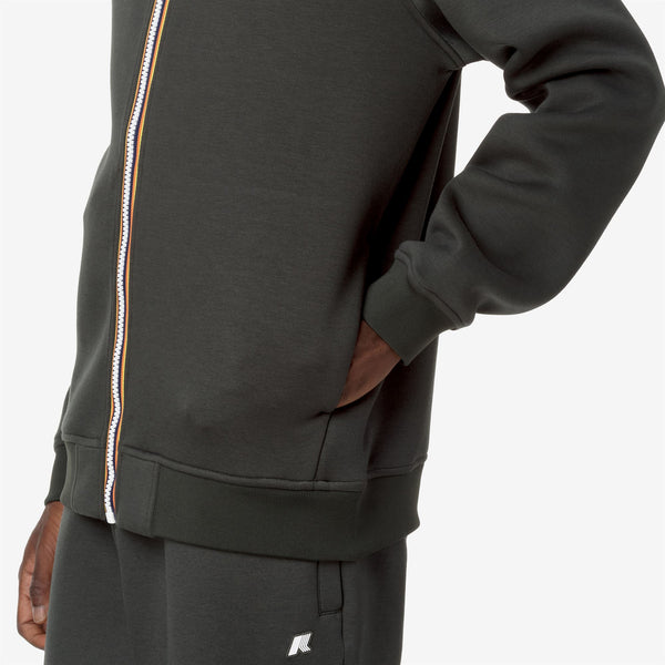 K Way RAINER SPACER GREEN BLACKISH