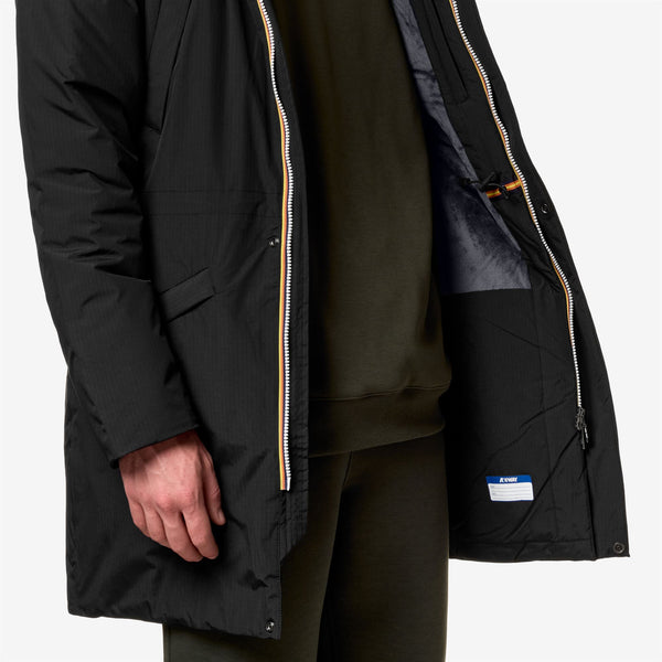 K Way REMI RIPSTOP MARMOTTA BLACK P-BLUE A