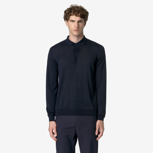 K Way REY WOOL MERINO BLEND BLUE DEPTH