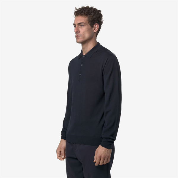 K Way REY WOOL MERINO BLEND BLUE DEPTH