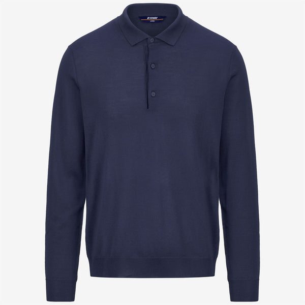 k way REY WOOL MERINO BLEND BLUE INDIGO