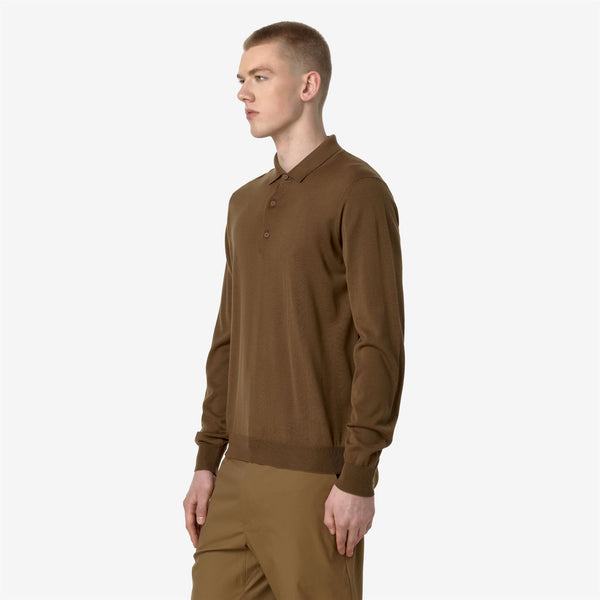 K Way REY WOOL MERINO BLEND BROWN TOFFEE