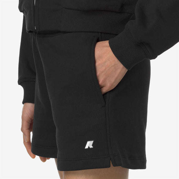 K Way RIKA FRENCH TERRY BLACK PURE