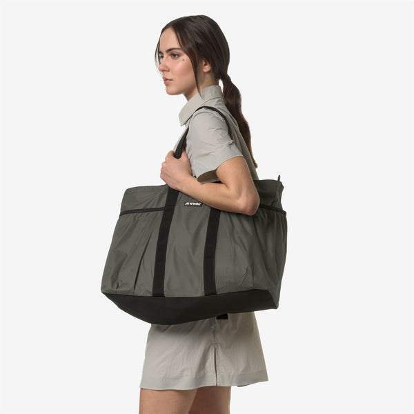 K Way SAINT MALO GREEN BLACKISH