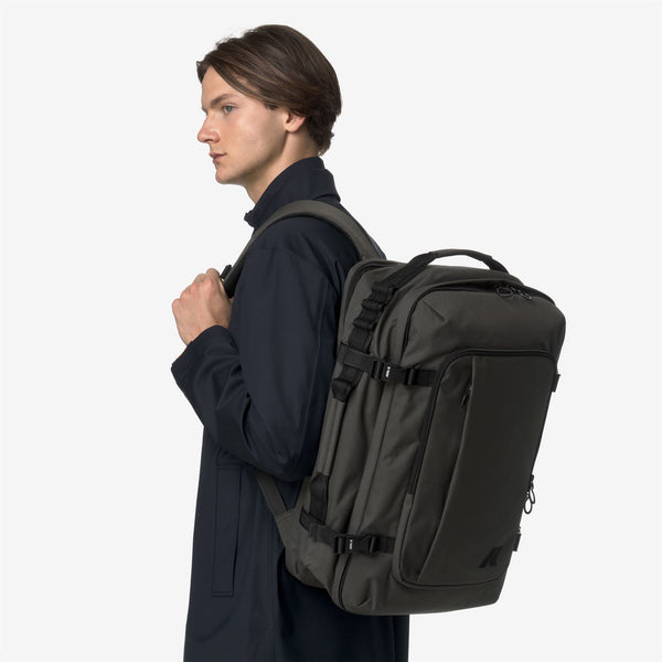 K Way SALOME GREEN BLACKISH