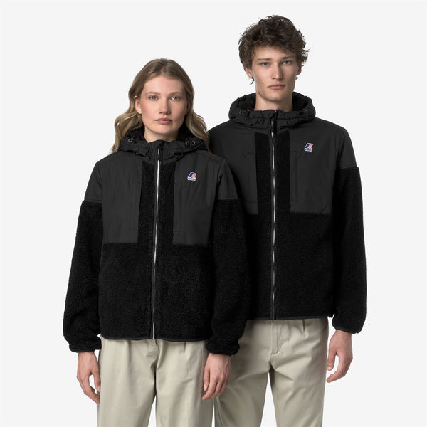 K Way SAMSON 4.0 ORSETTO BLACK PURE