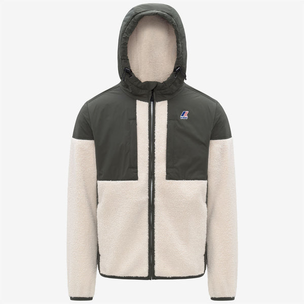 k way SAMSON 4.0 ORSETTO GREEN BLACKISH ECRU