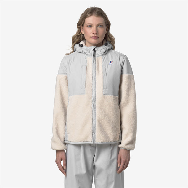 K Way SAMSON 4.0 ORSETTO GREY-ECRU