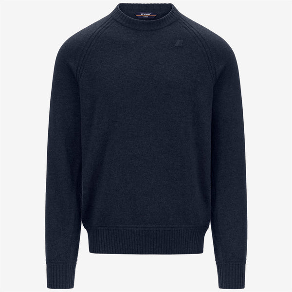 k way SEBAS WOOL CASHMERE BLUE DEPTH