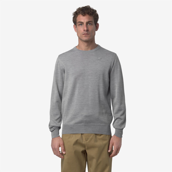 K Way SEBASTIEN MERINO BEIGE GREYISH