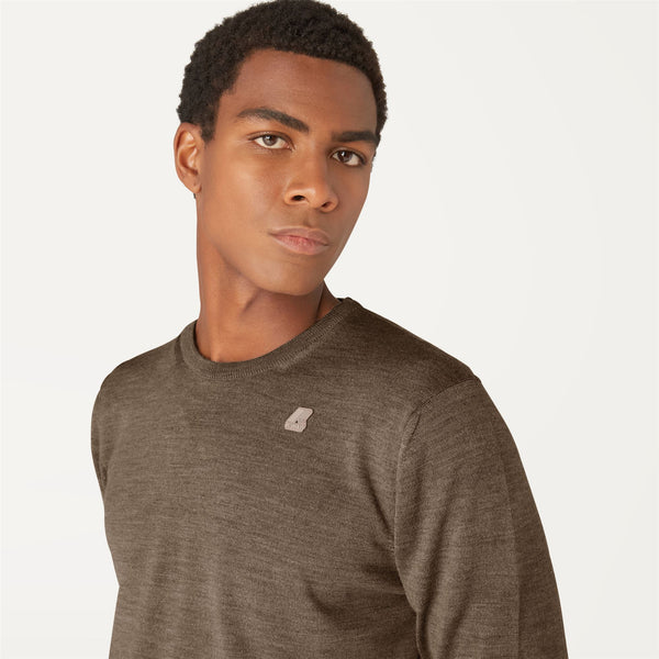 K Way SEBASTIEN MERINO BEIGE TAUPE