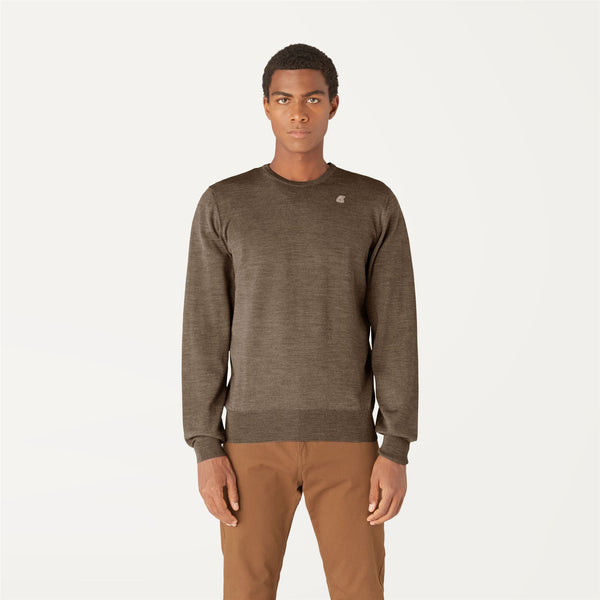 K Way SEBASTIEN MERINO BEIGE TAUPE