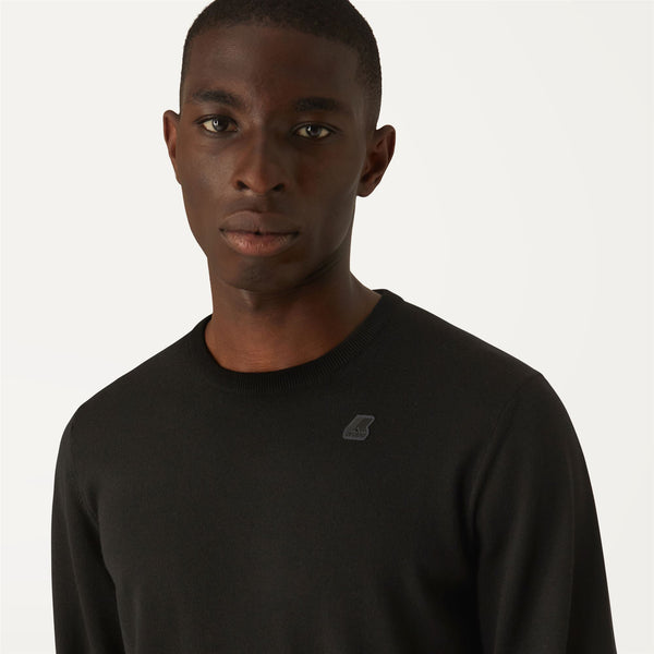 K Way SEBASTIEN MERINO BLACK PURE