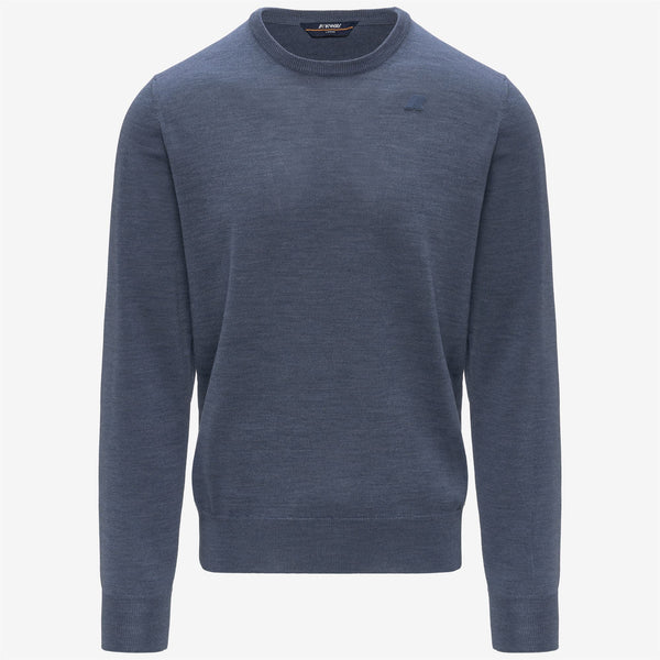 k way SEBASTIEN MERINO BLUE AVION MEL