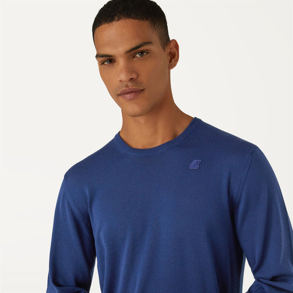 K Way SEBASTIEN MERINO BLUE MEDIEVAL