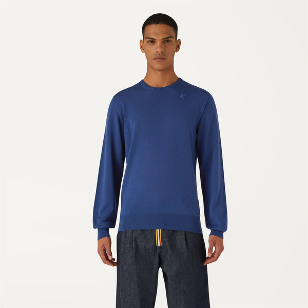 K Way SEBASTIEN MERINO BLUE MEDIEVAL