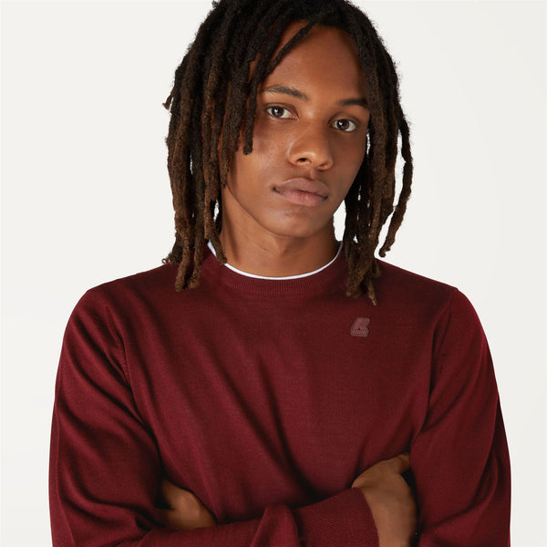 K Way SEBASTIEN MERINO BROWN BLACKENED