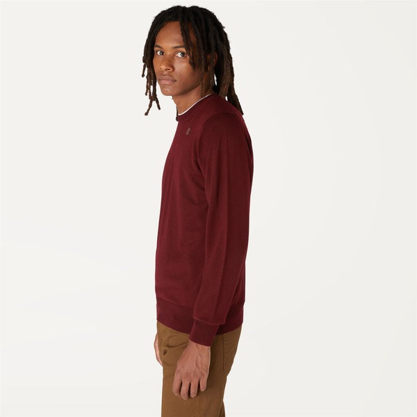 K Way SEBASTIEN MERINO BROWN BLACKENED