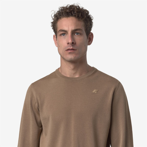 K Way SEBASTIEN MERINO BROWN CARTOUCHE