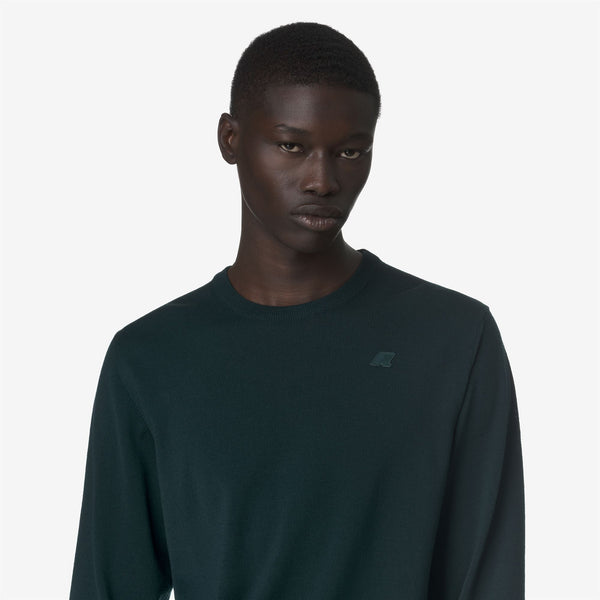 K Way SEBASTIEN MERINO GREEN PONDEROSA