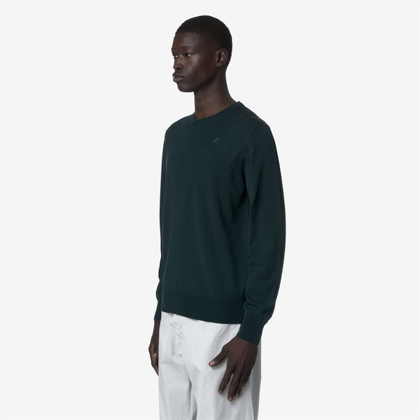 K Way SEBASTIEN MERINO GREEN PONDEROSA