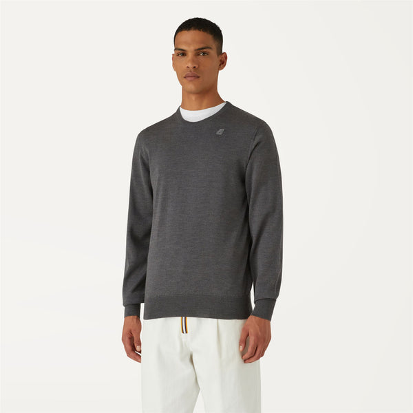 K Way SEBASTIEN MERINO GREY MD MEL