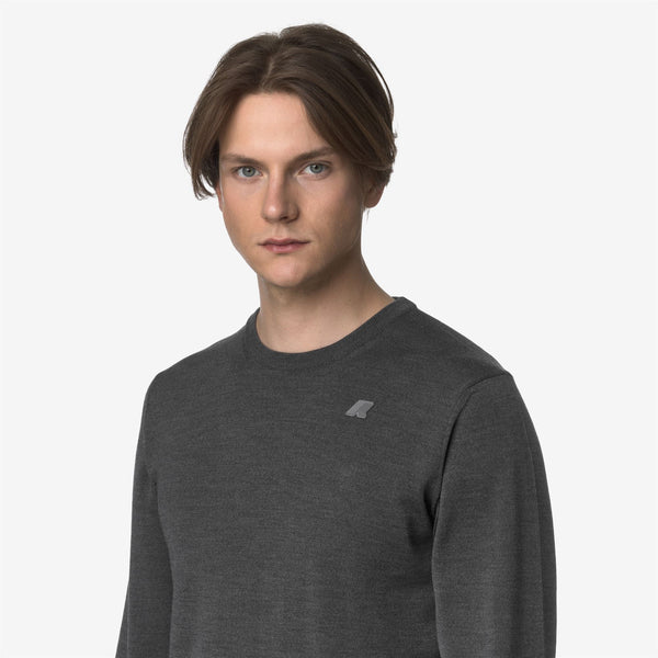 K Way SEBASTIEN MERINO GREY MD MEL