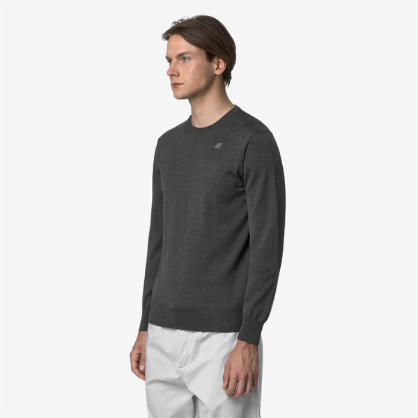 K Way SEBASTIEN MERINO GREY MD MEL