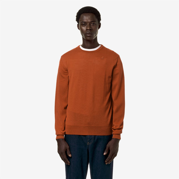 K Way SEBASTIEN MERINO ORANGE PUMPKIN
